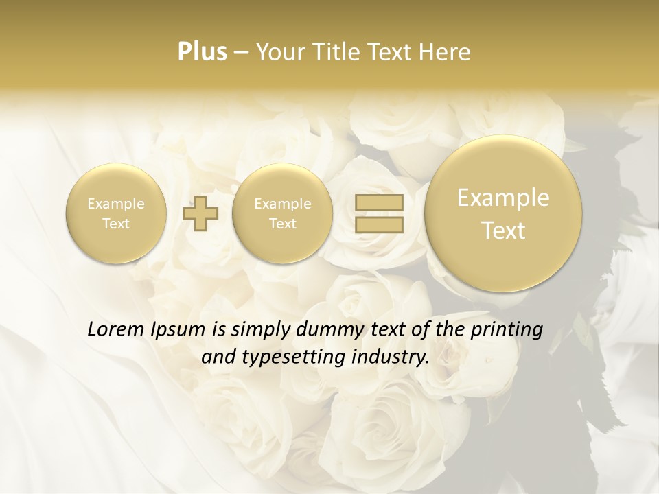 Birthday Macro Spring PowerPoint Template