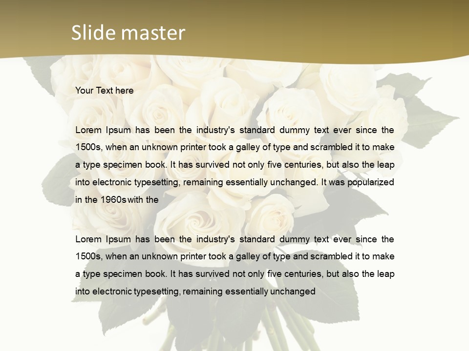 Spring Fresh Macro PowerPoint Template