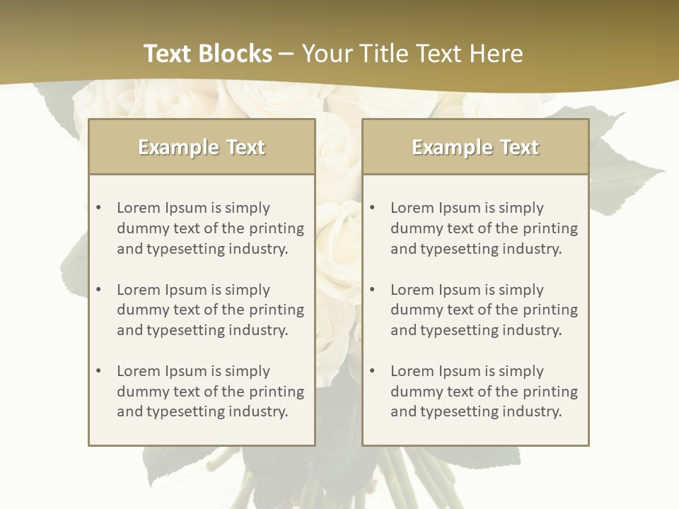 Spring Fresh Macro PowerPoint Template