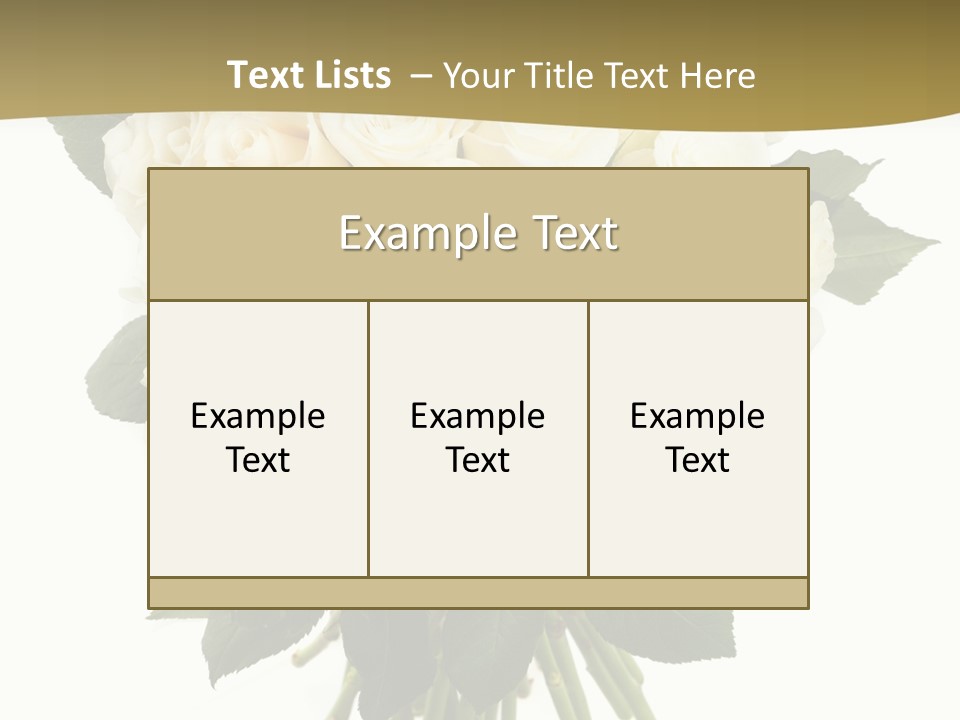 Spring Fresh Macro PowerPoint Template