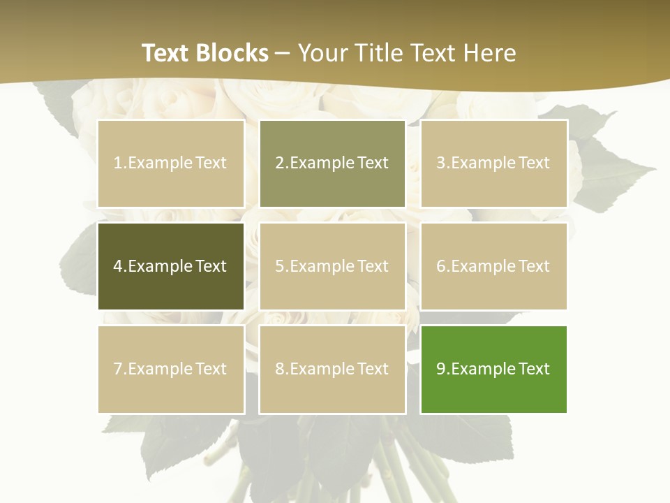 Spring Fresh Macro PowerPoint Template