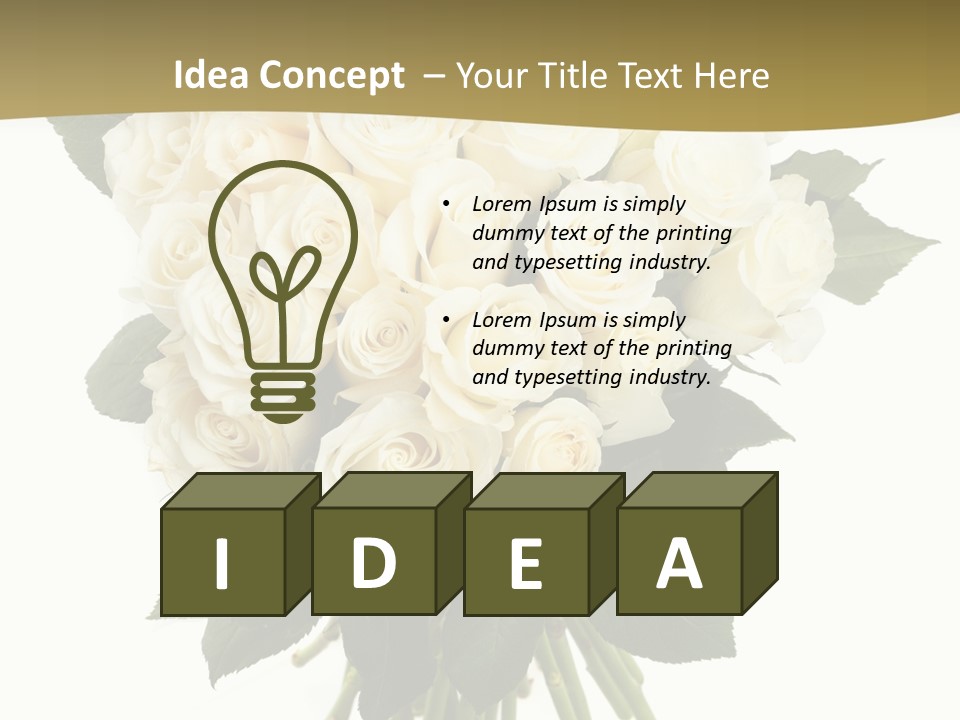 Spring Fresh Macro PowerPoint Template