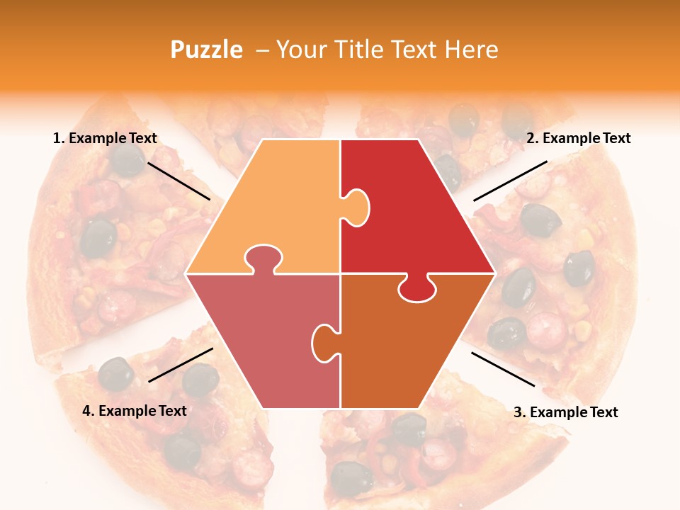 Pizza Hot Food PowerPoint Template