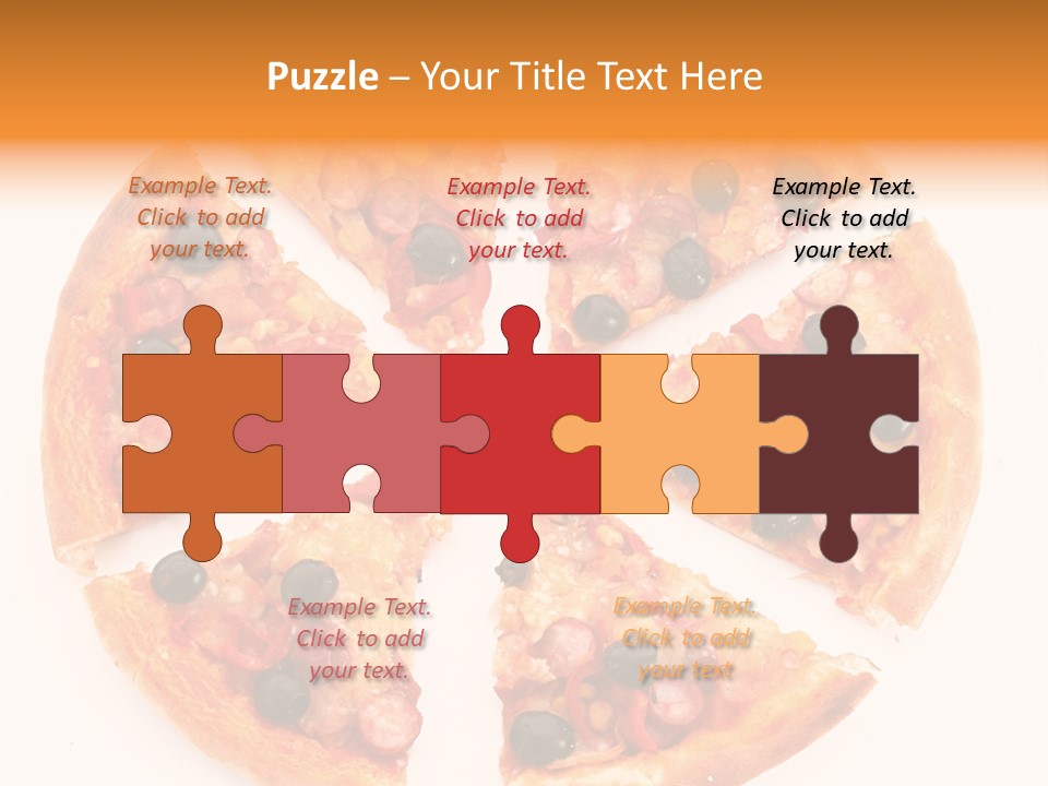 Pizza Hot Food PowerPoint Template