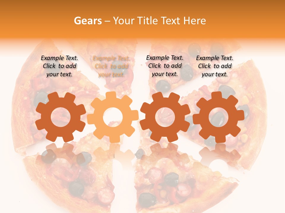 Pizza Hot Food PowerPoint Template