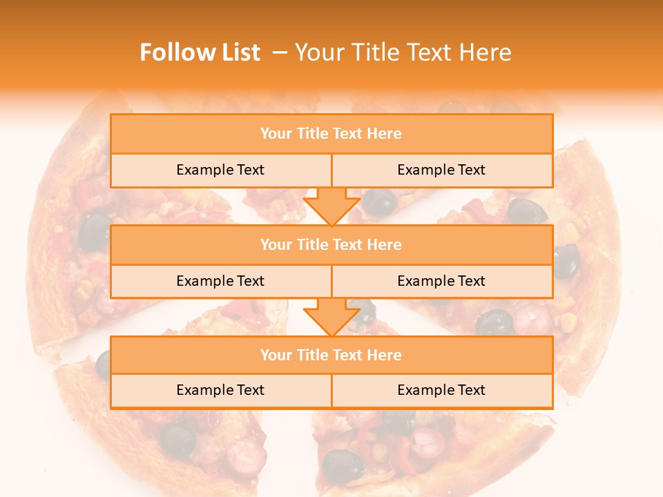 Pizza Hot Food PowerPoint Template