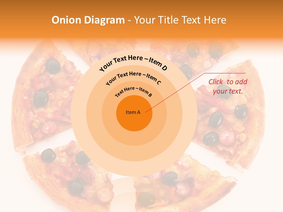 Pizza Hot Food PowerPoint Template