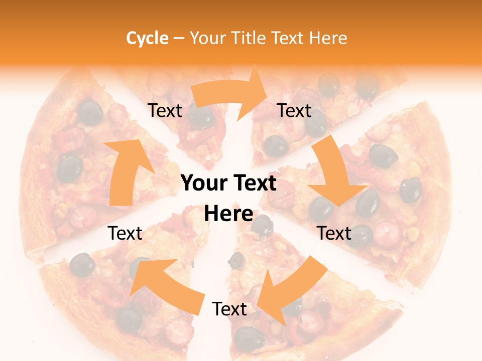 Pizza Hot Food PowerPoint Template