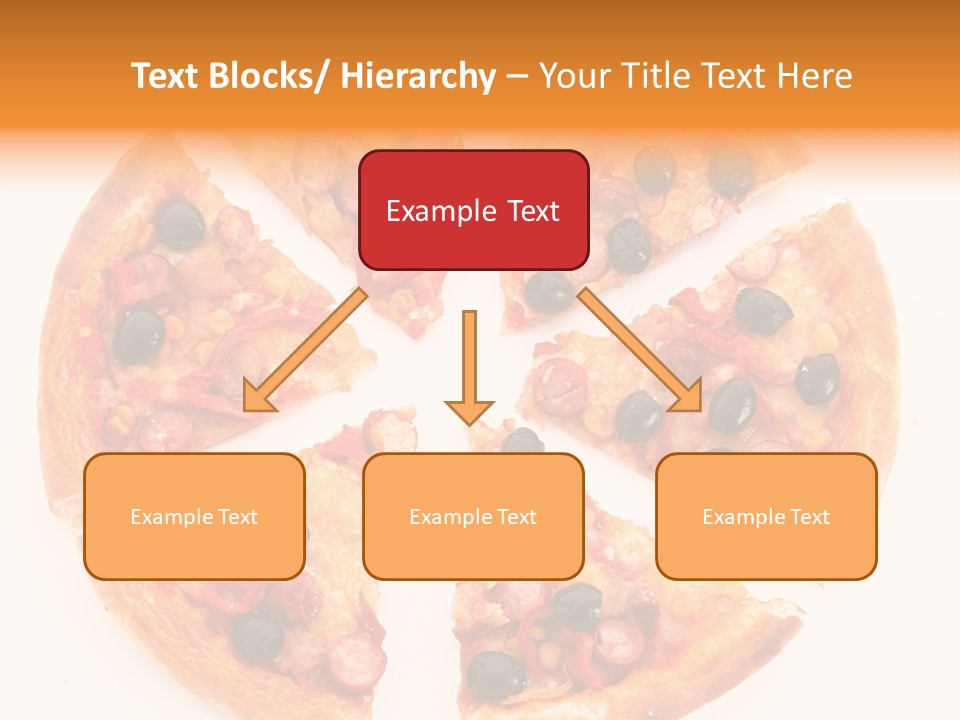 Pizza Hot Food PowerPoint Template