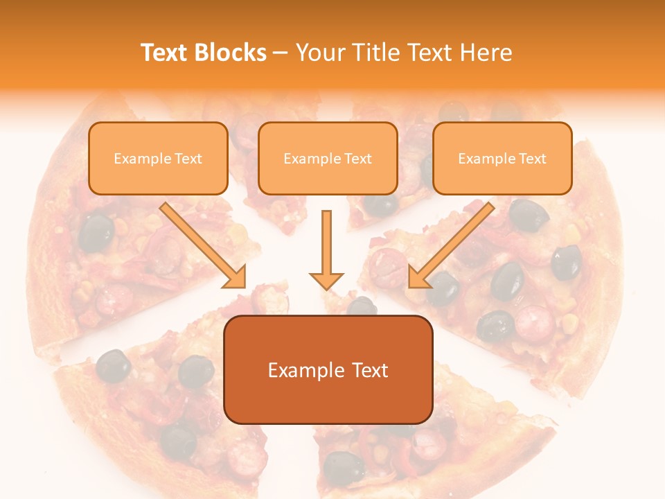 Pizza Hot Food PowerPoint Template