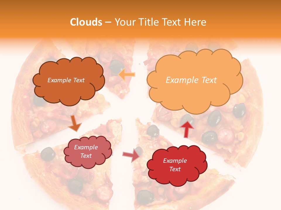 Pizza Hot Food PowerPoint Template