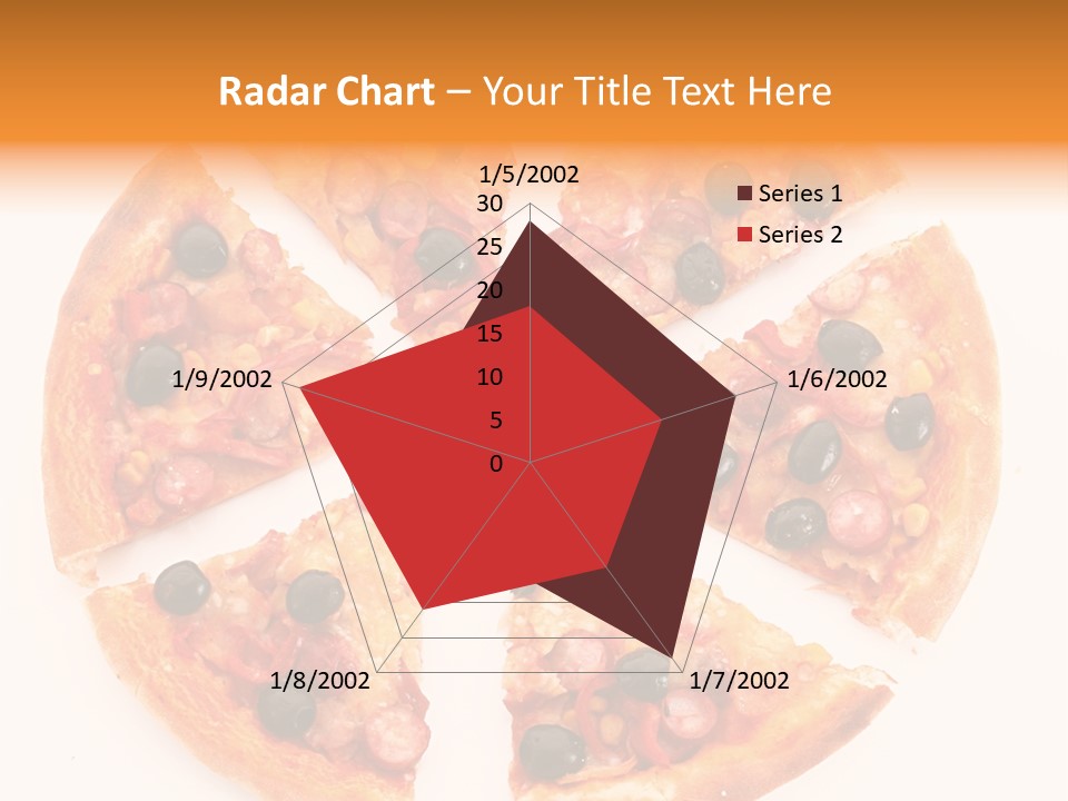 Pizza Hot Food PowerPoint Template