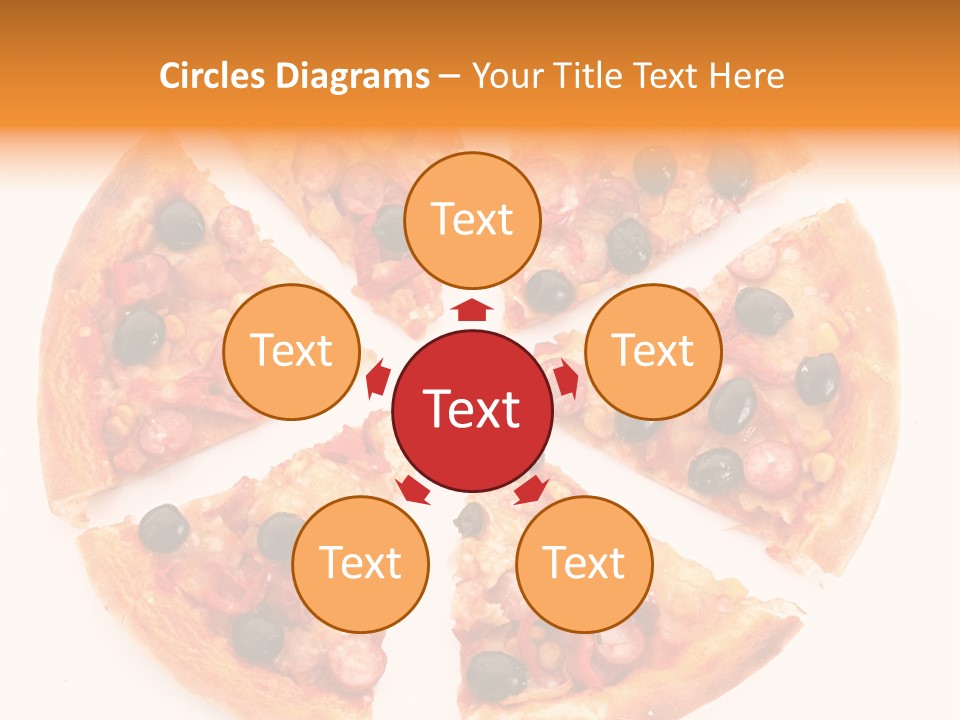 Pizza Hot Food PowerPoint Template