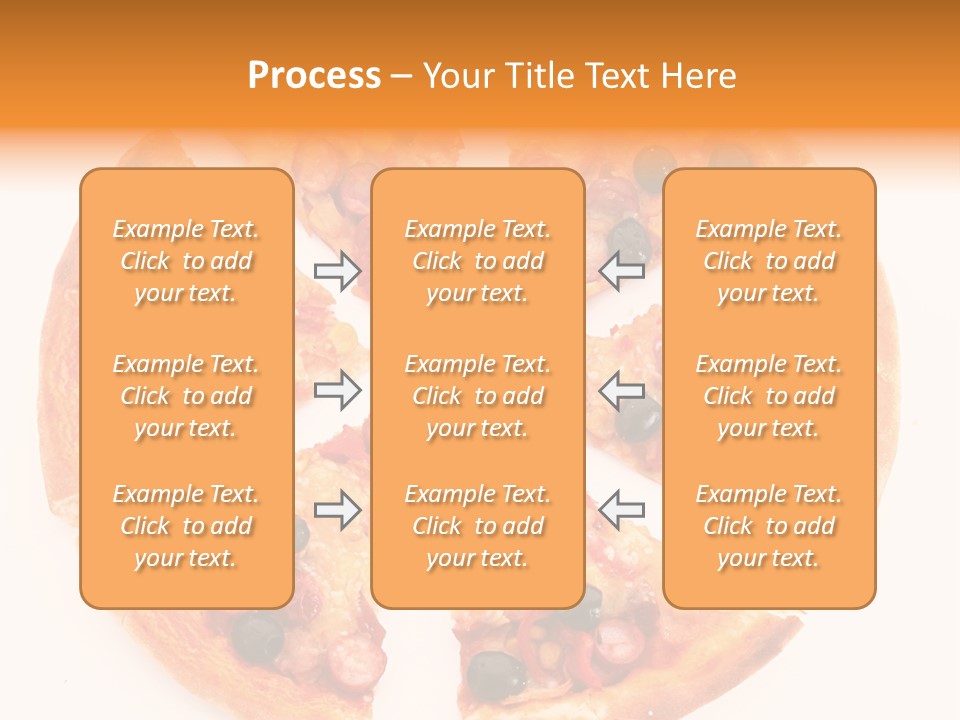 Pizza Hot Food PowerPoint Template