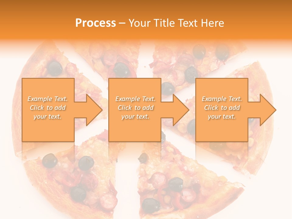 Pizza Hot Food PowerPoint Template