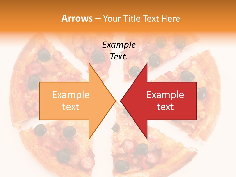 Pizza Hot Food PowerPoint Template