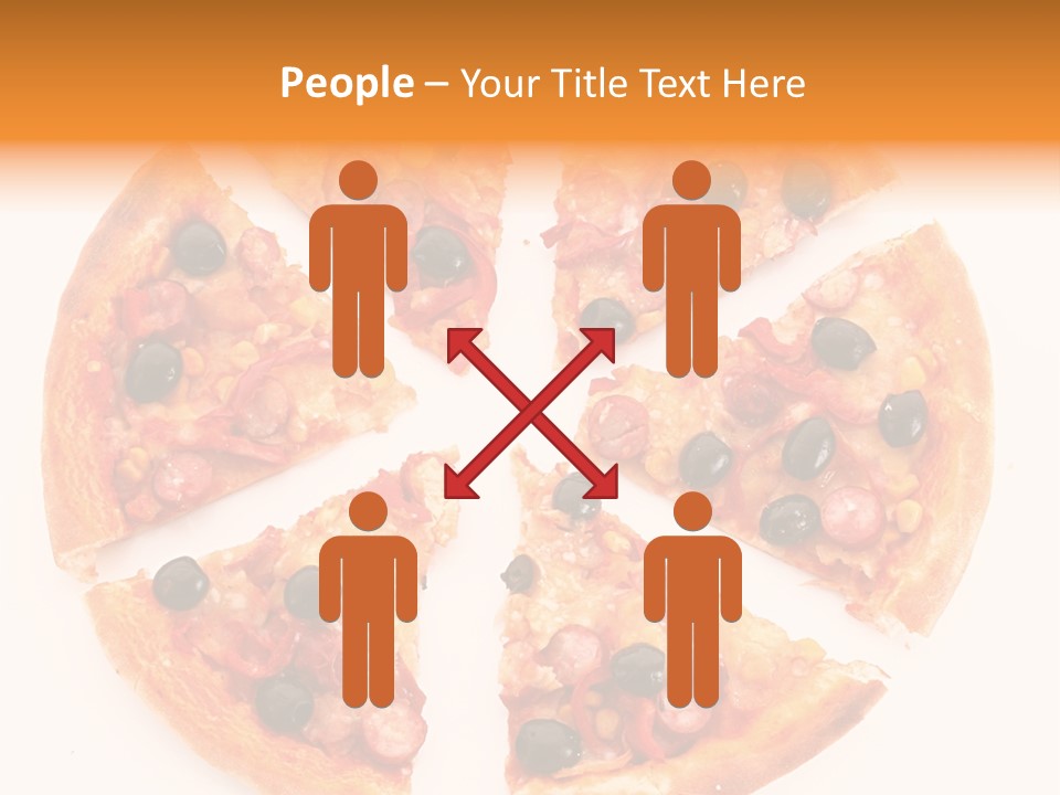 Pizza Hot Food PowerPoint Template