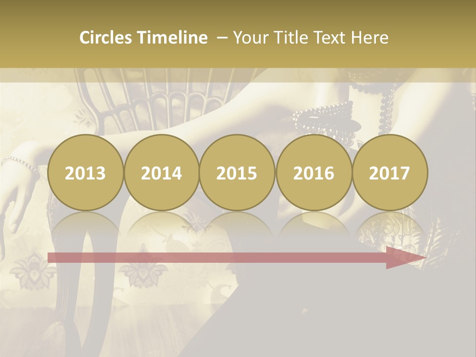 Elegant Model Romantic PowerPoint Template