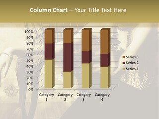 Elegant Model Romantic PowerPoint Template