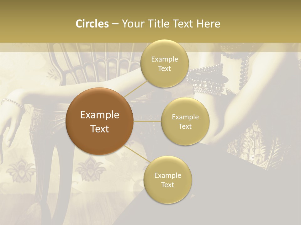 Elegant Model Romantic PowerPoint Template