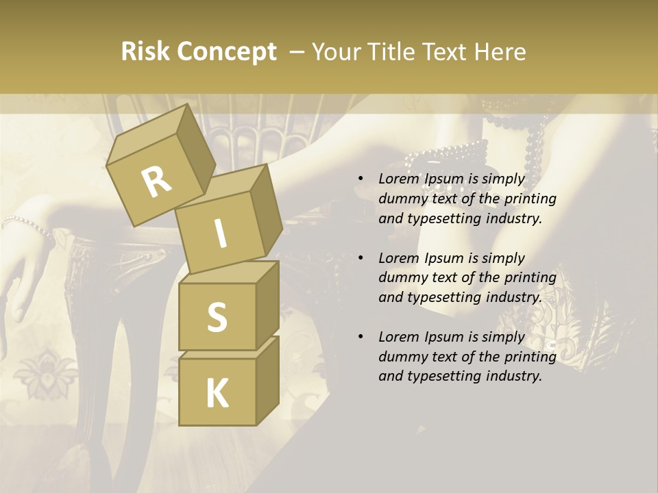 Elegant Model Romantic PowerPoint Template