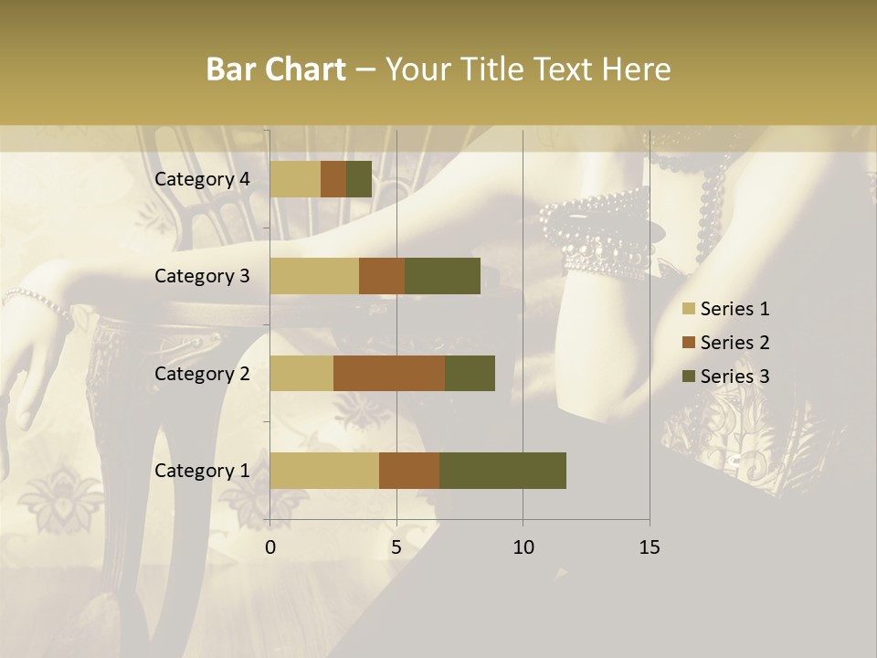 Elegant Model Romantic PowerPoint Template