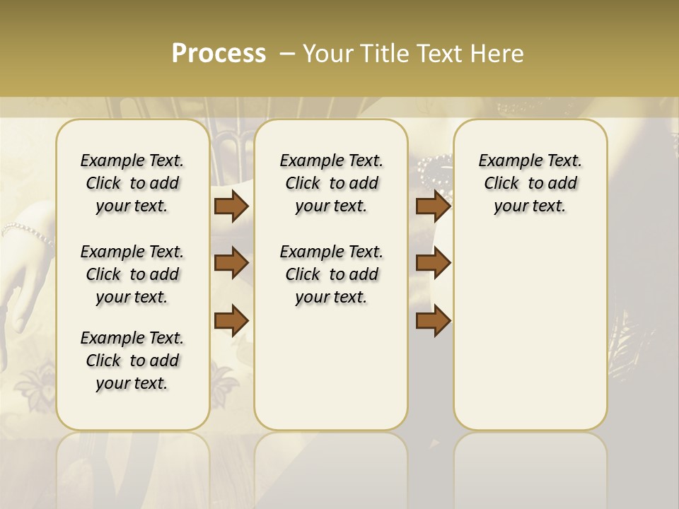 Elegant Model Romantic PowerPoint Template
