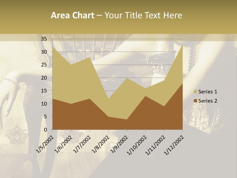 Elegant Model Romantic PowerPoint Template