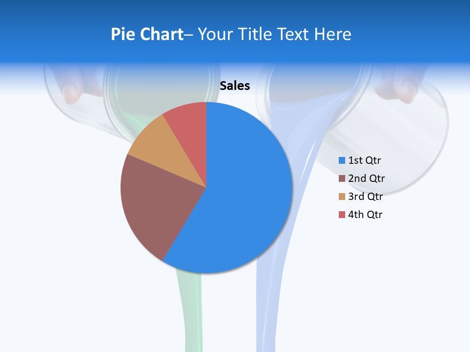 Hand Container Pouring PowerPoint Template