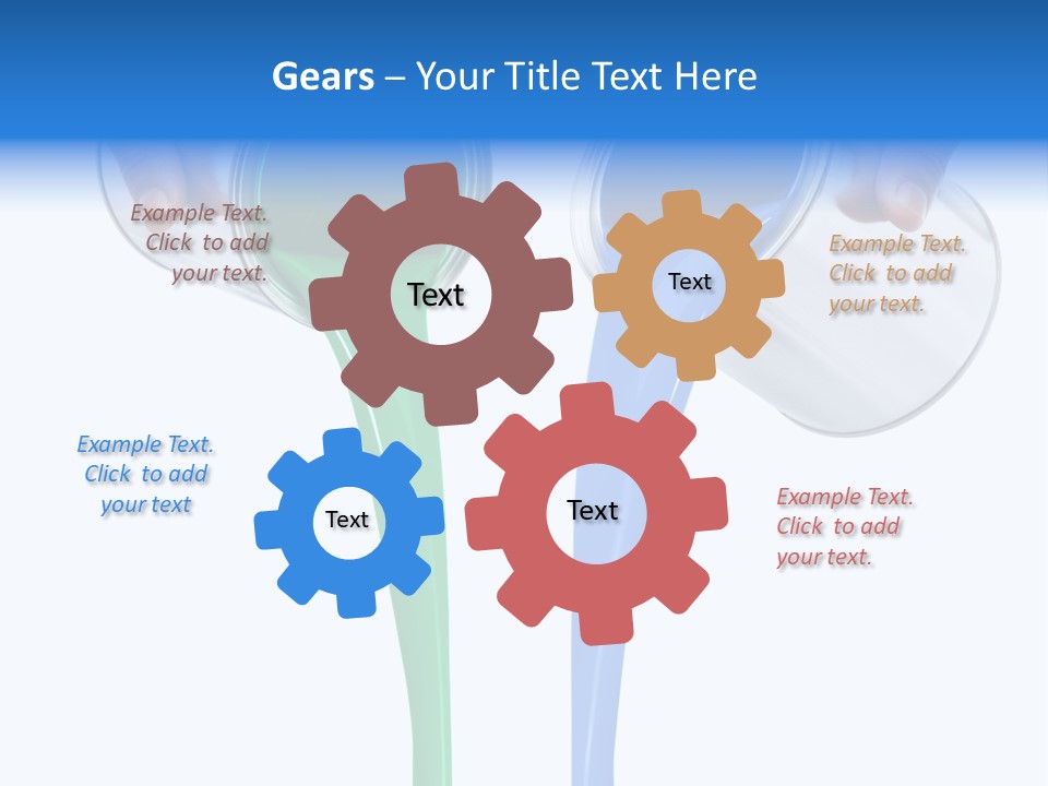 Hand Container Pouring PowerPoint Template