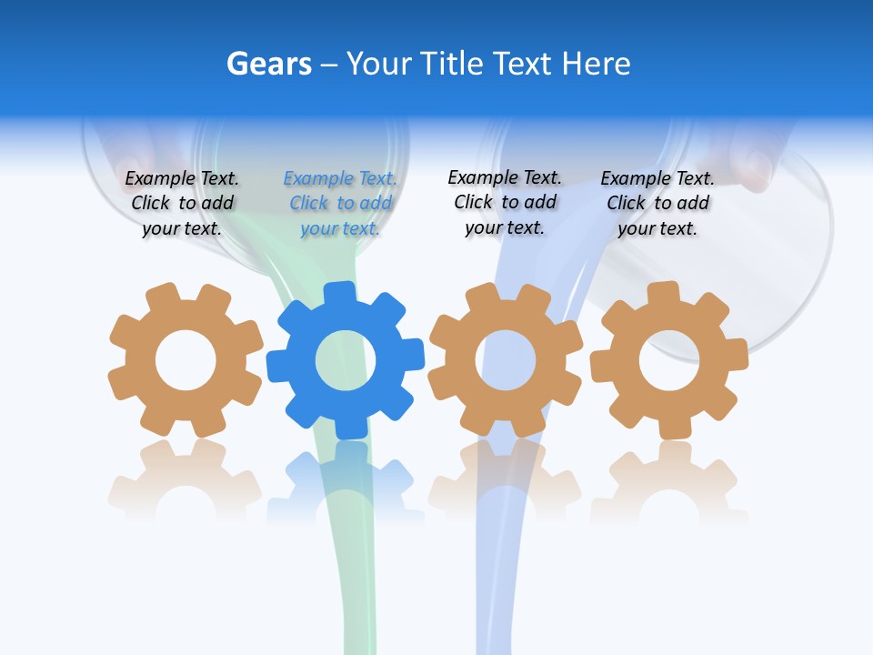 Hand Container Pouring PowerPoint Template