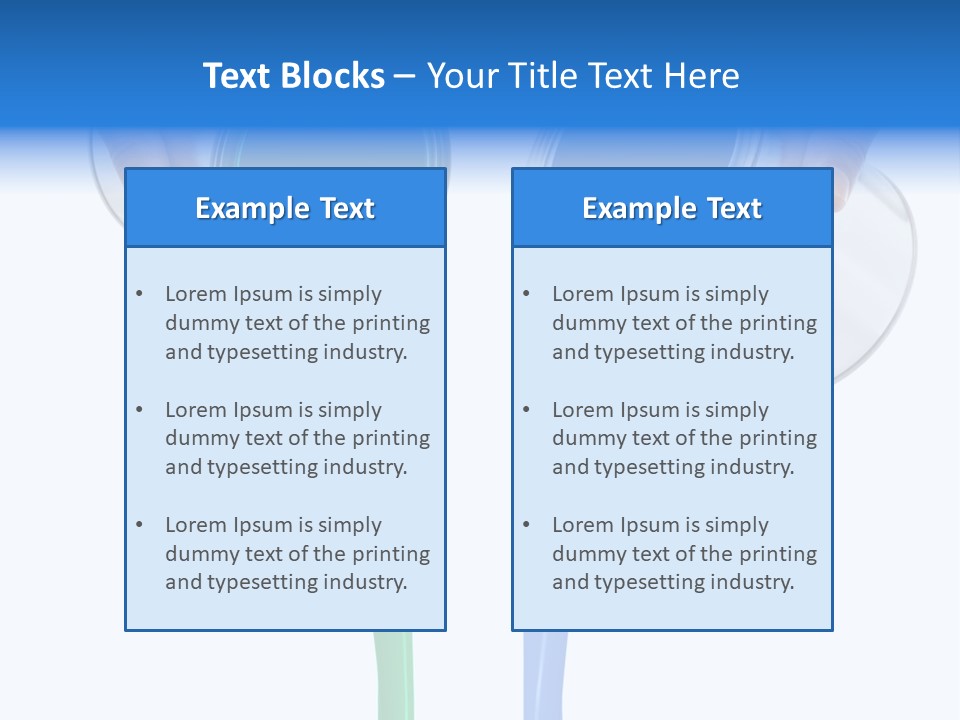 Hand Container Pouring PowerPoint Template