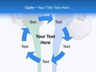 Hand Container Pouring PowerPoint Template