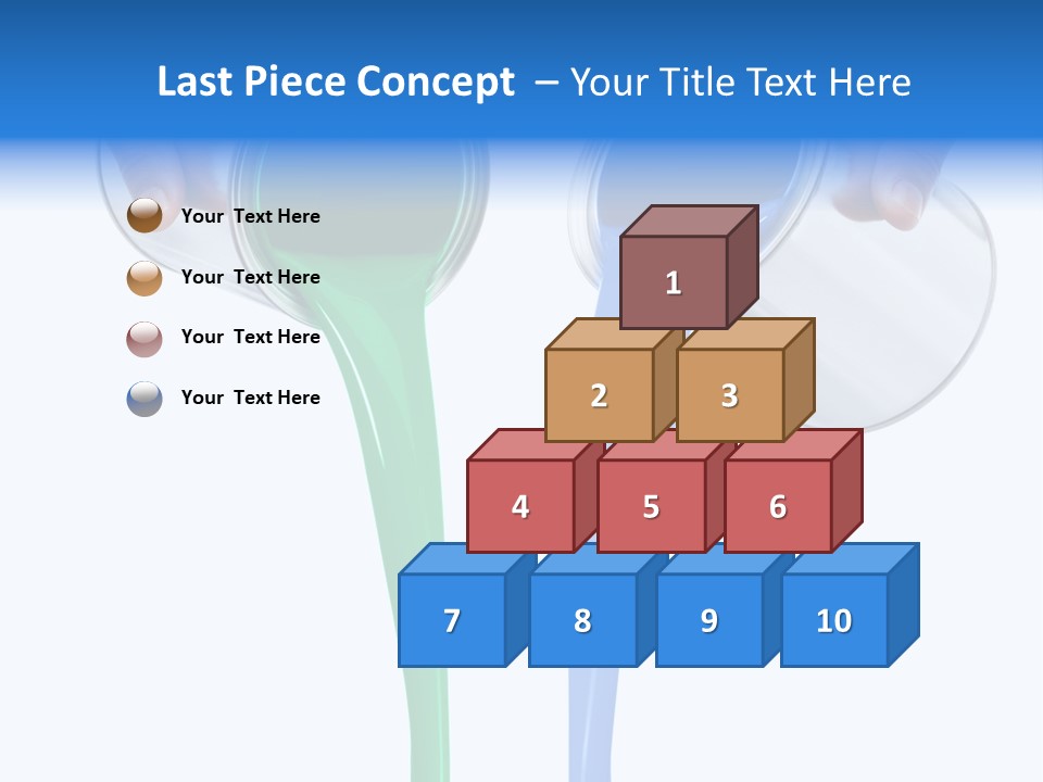 Hand Container Pouring PowerPoint Template
