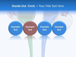 Hand Container Pouring PowerPoint Template