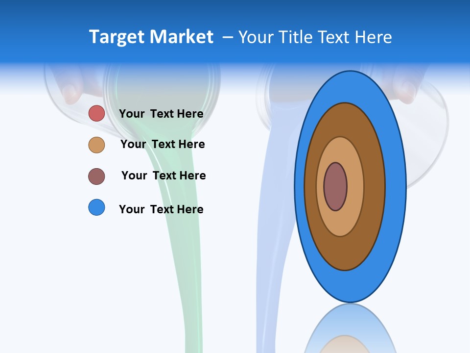 Hand Container Pouring PowerPoint Template