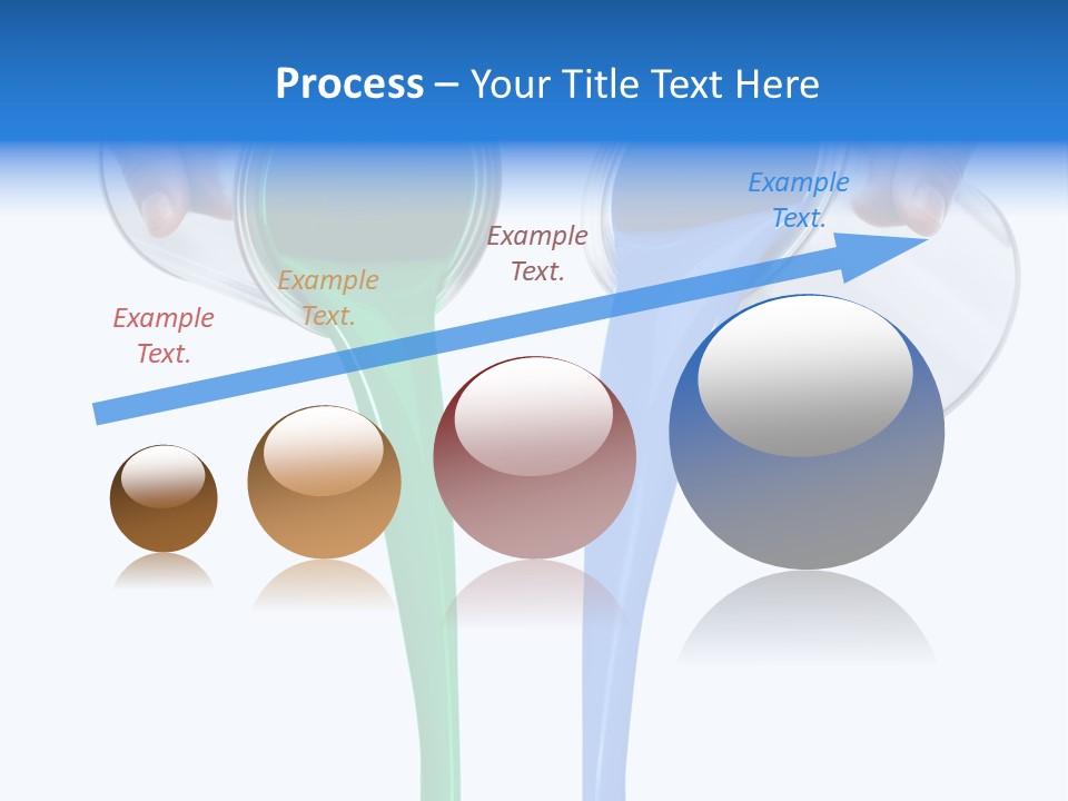 Hand Container Pouring PowerPoint Template