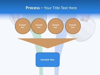 Hand Container Pouring PowerPoint Template