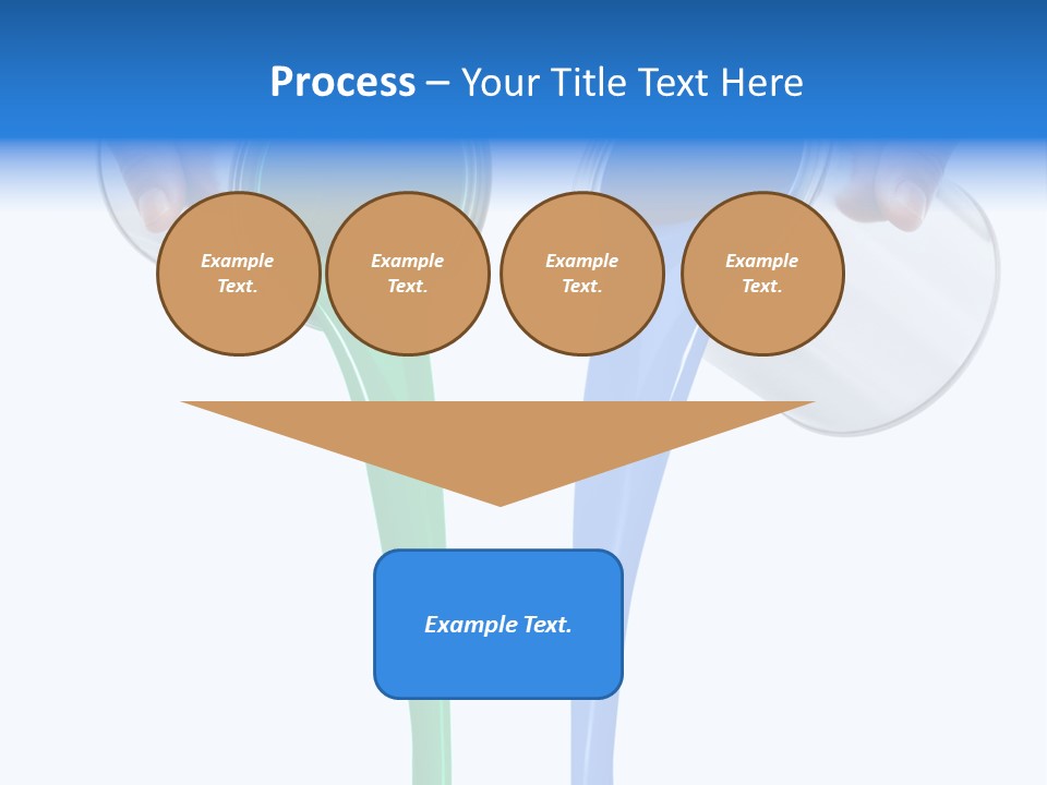 Hand Container Pouring PowerPoint Template