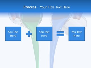Hand Container Pouring PowerPoint Template