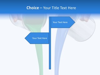 Hand Container Pouring PowerPoint Template