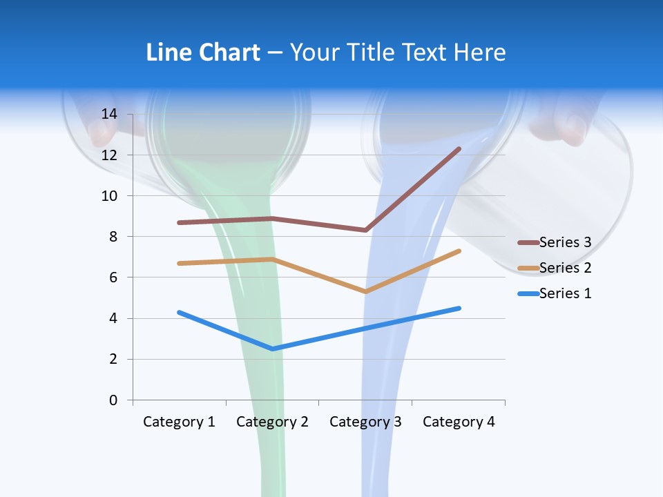 Hand Container Pouring PowerPoint Template