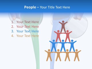 Hand Container Pouring PowerPoint Template