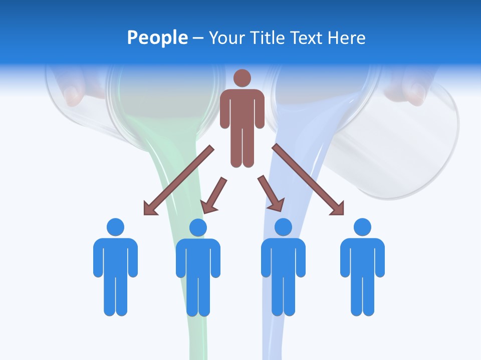 Hand Container Pouring PowerPoint Template