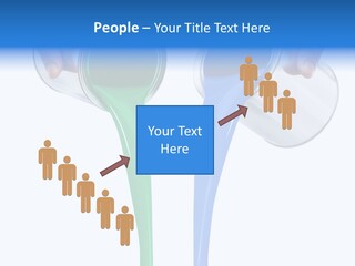 Hand Container Pouring PowerPoint Template