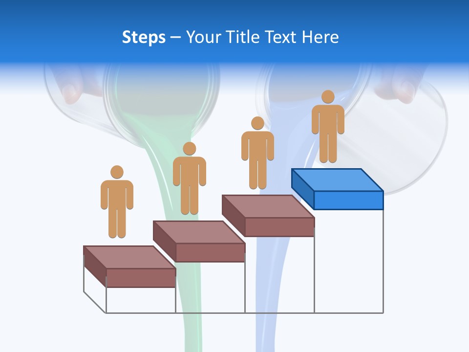 Hand Container Pouring PowerPoint Template