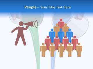Hand Container Pouring PowerPoint Template