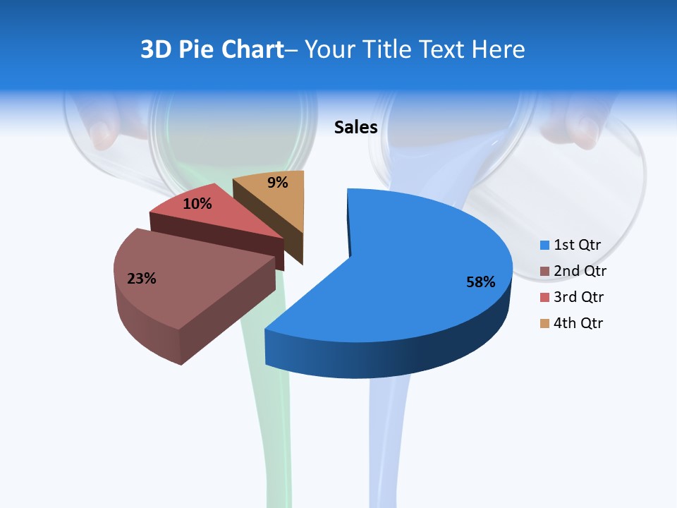 Hand Container Pouring PowerPoint Template