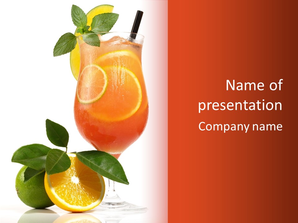 Additive Ingredient Traditional PowerPoint Template