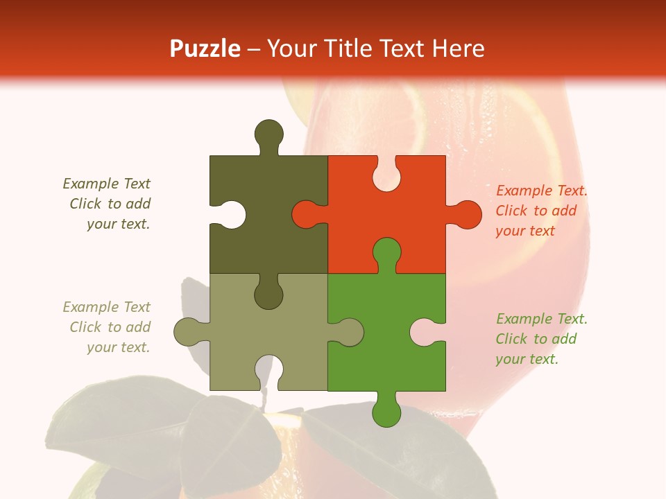 Additive Ingredient Traditional PowerPoint Template
